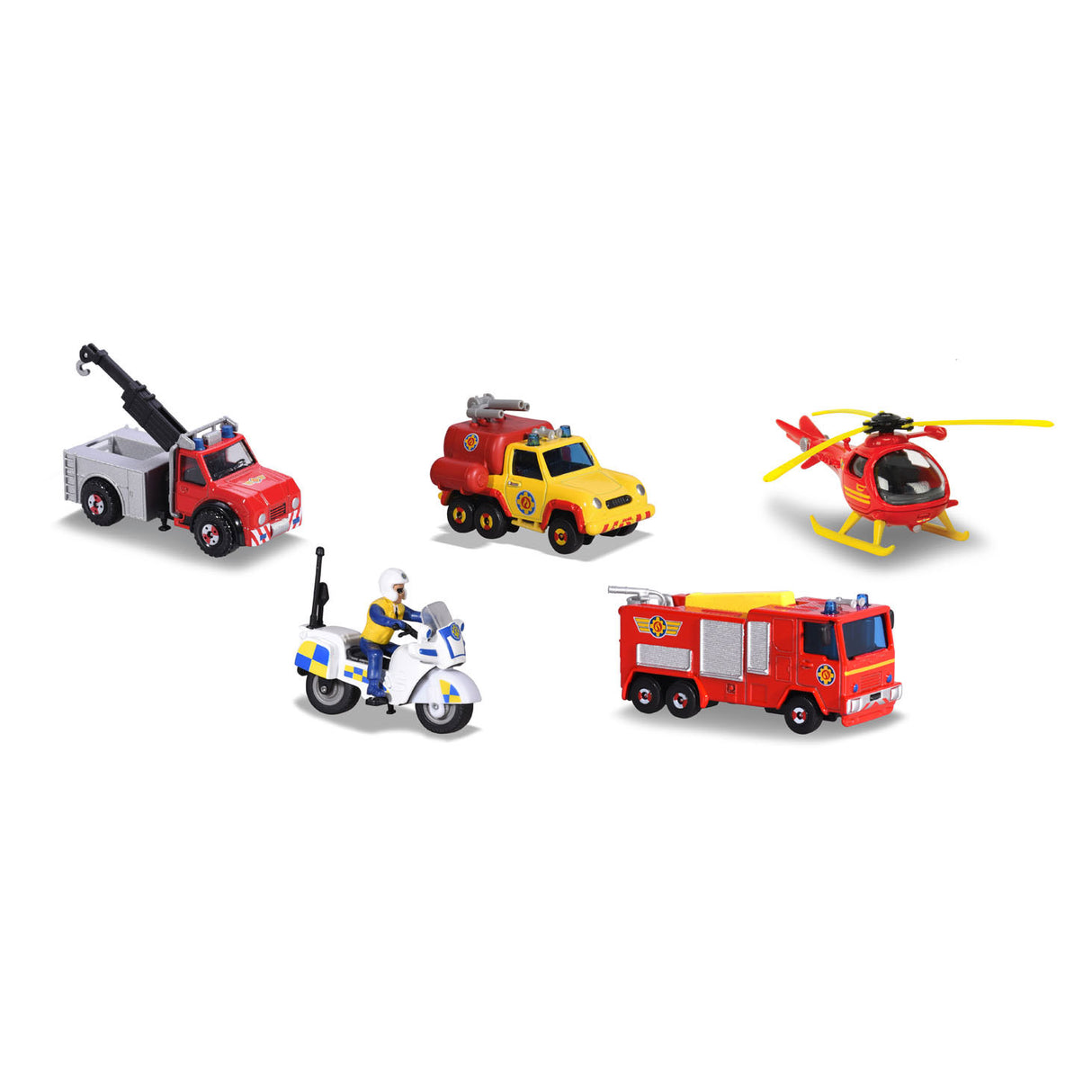 Dickie Dickie-køretøjer, 5-pack