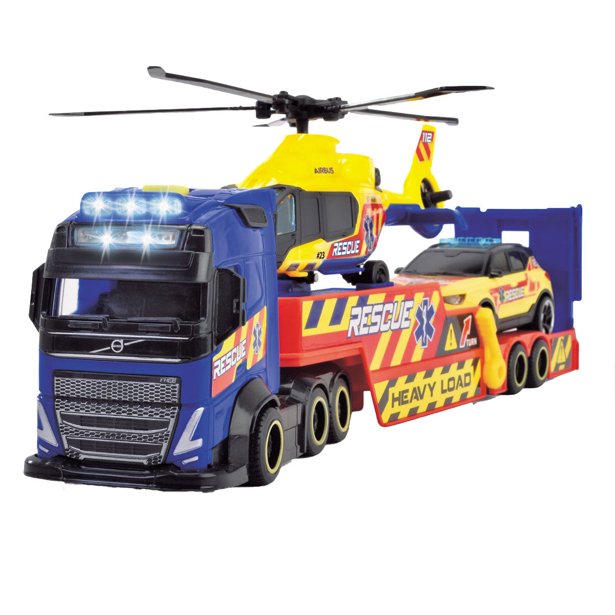 Dickie Transporter med redningshelikopter