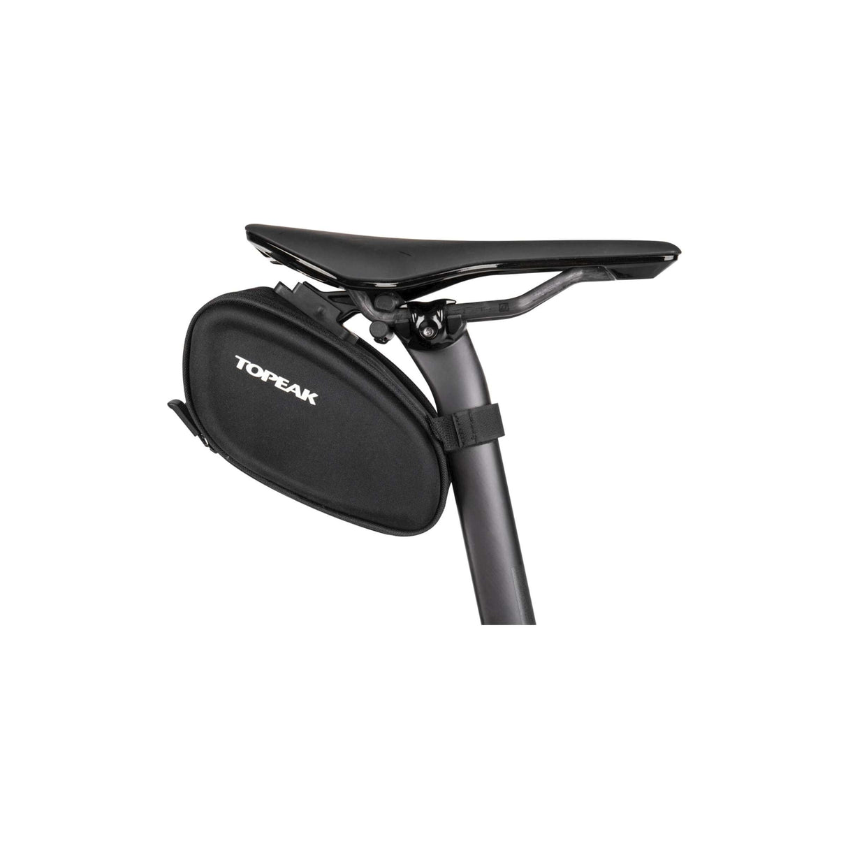 Topeak Saddle Bag Sidekick Medium, Black, Polyester, Water -Repellent, 0,7L, Bicycle Accessory
