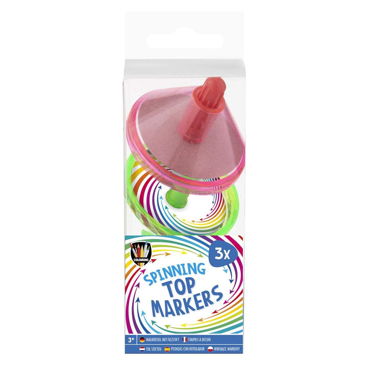 Grafix spinning top markører sæt med 3 stk