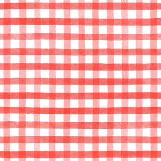 Via chasse dug PVC 140 cm gingham rød