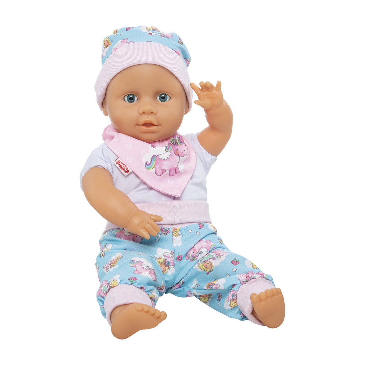 Heless enhjørning dukke outfit, 35-45 cm