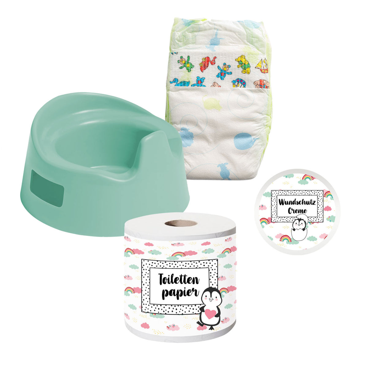 Heless Dolls Plaspot med tilbehør, 15 cm