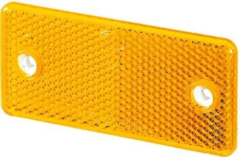 Hella rückstrahler baggrundslys 44x94 gul pvc-geh.m.2bef.schr.