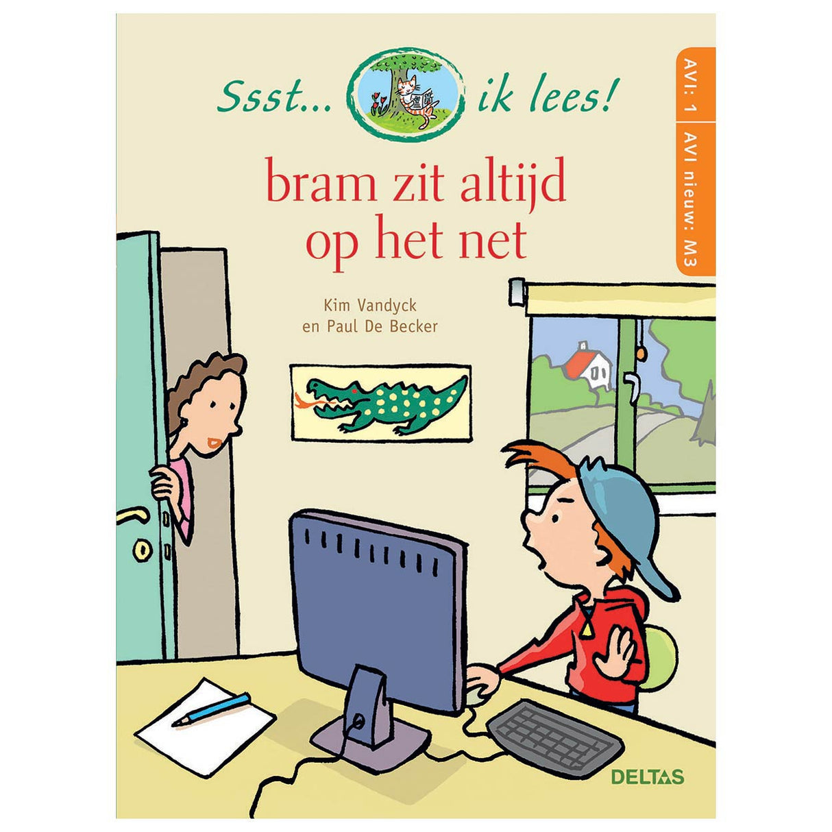 Deltas shhh...jeg læser! Bram er altid på Avi-M3-netværket