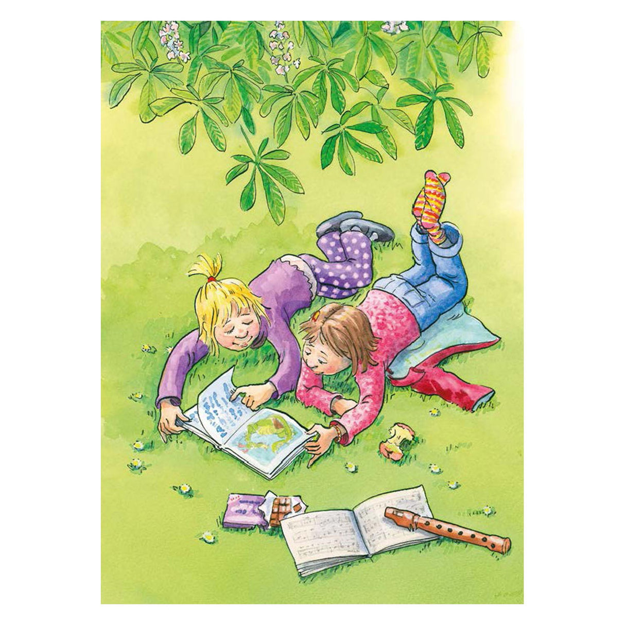 Deltas super læsesjov for piger