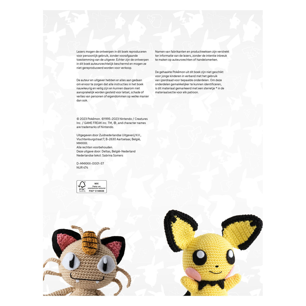 Deltas pokémon - hæklet hobbybog