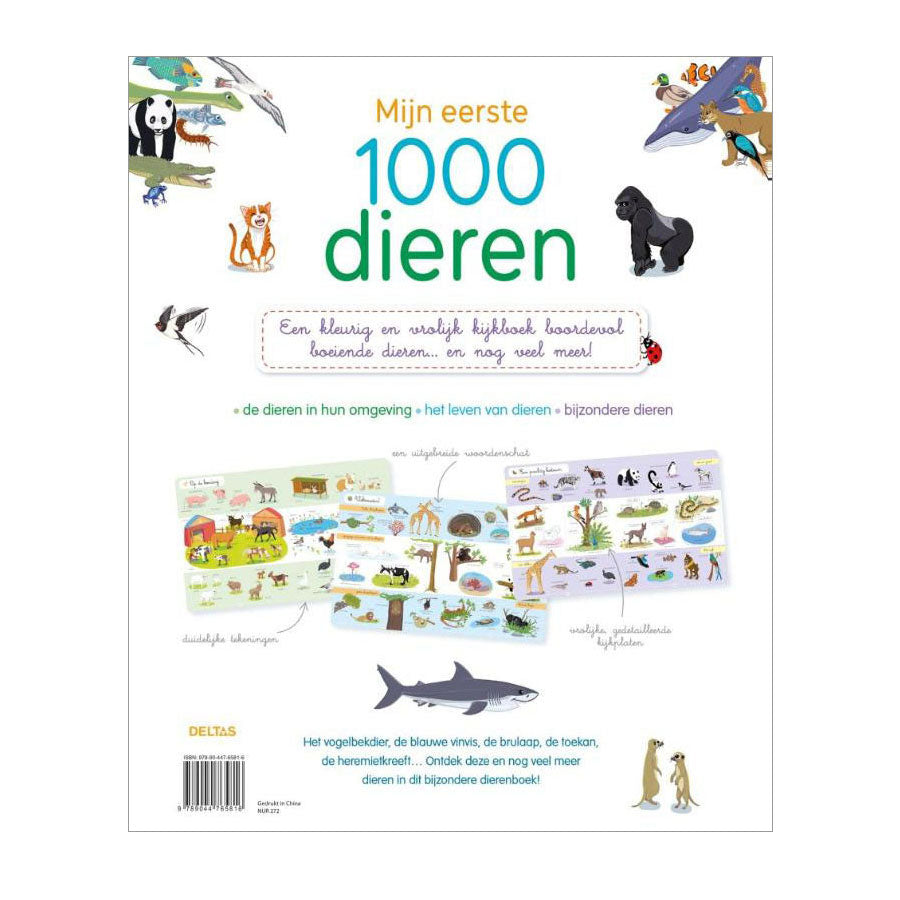 Deltas min første 1000 dyr visning bog