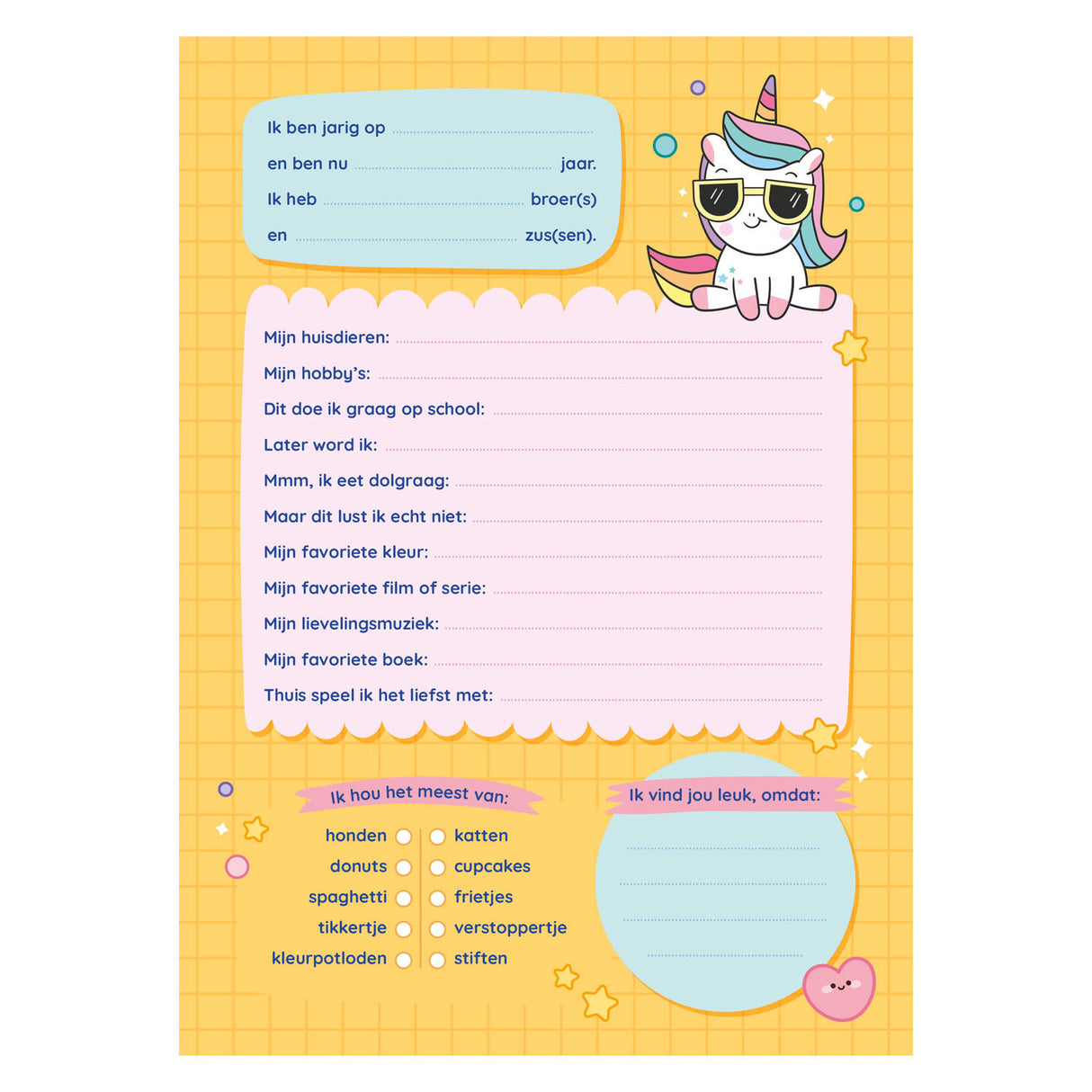 Deltas jeg elsker kawaii venner bog