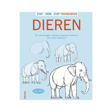 Deltaer trin for trin tegnekursus - dyr