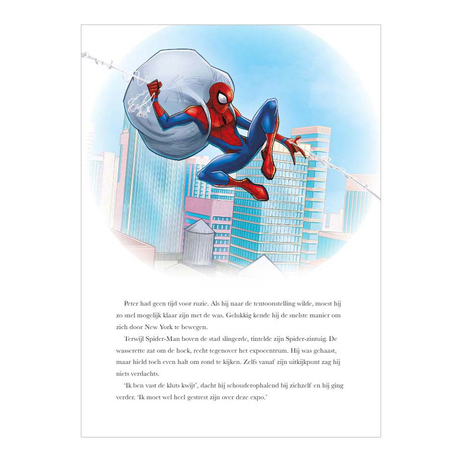 Deltas marvel spider-man min super seje historiebog