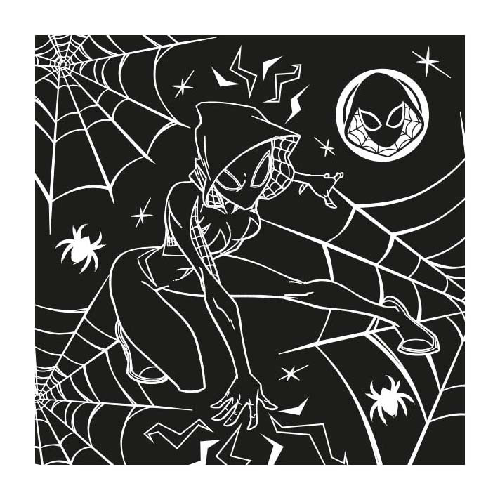 Deltas marvel spider-man skrabelodder