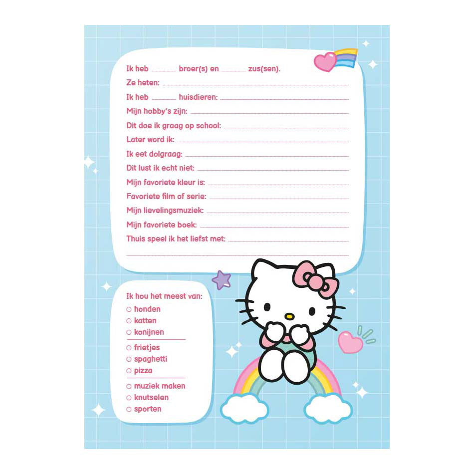 Deltas vennebog hello kitty
