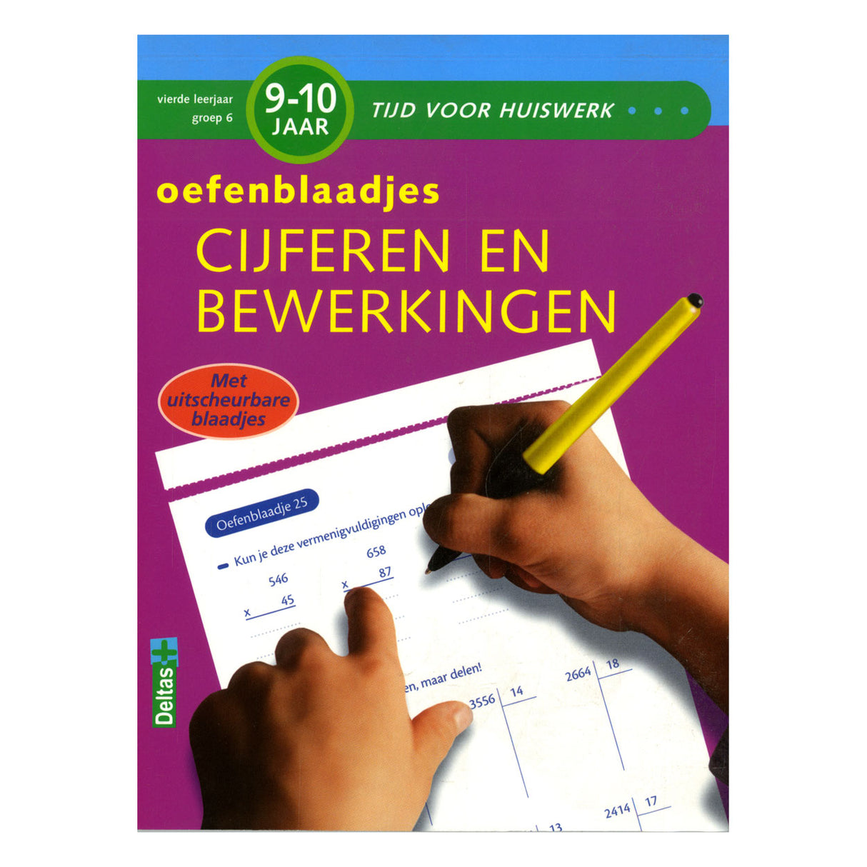 Deltas øvelsesark for tal og operationer (9-10 år)