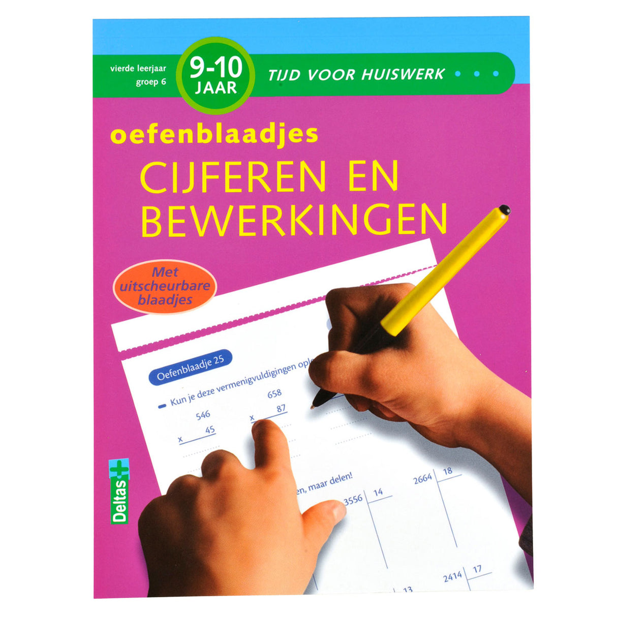 Deltas øvelsesark for tal og operationer (9-10 år)
