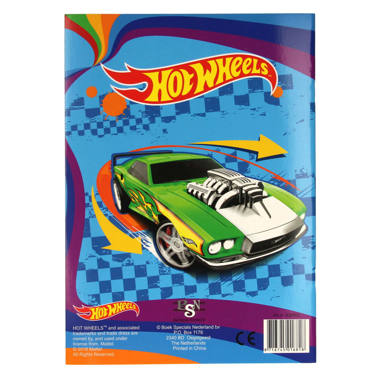 Hot wheels colorio malebog