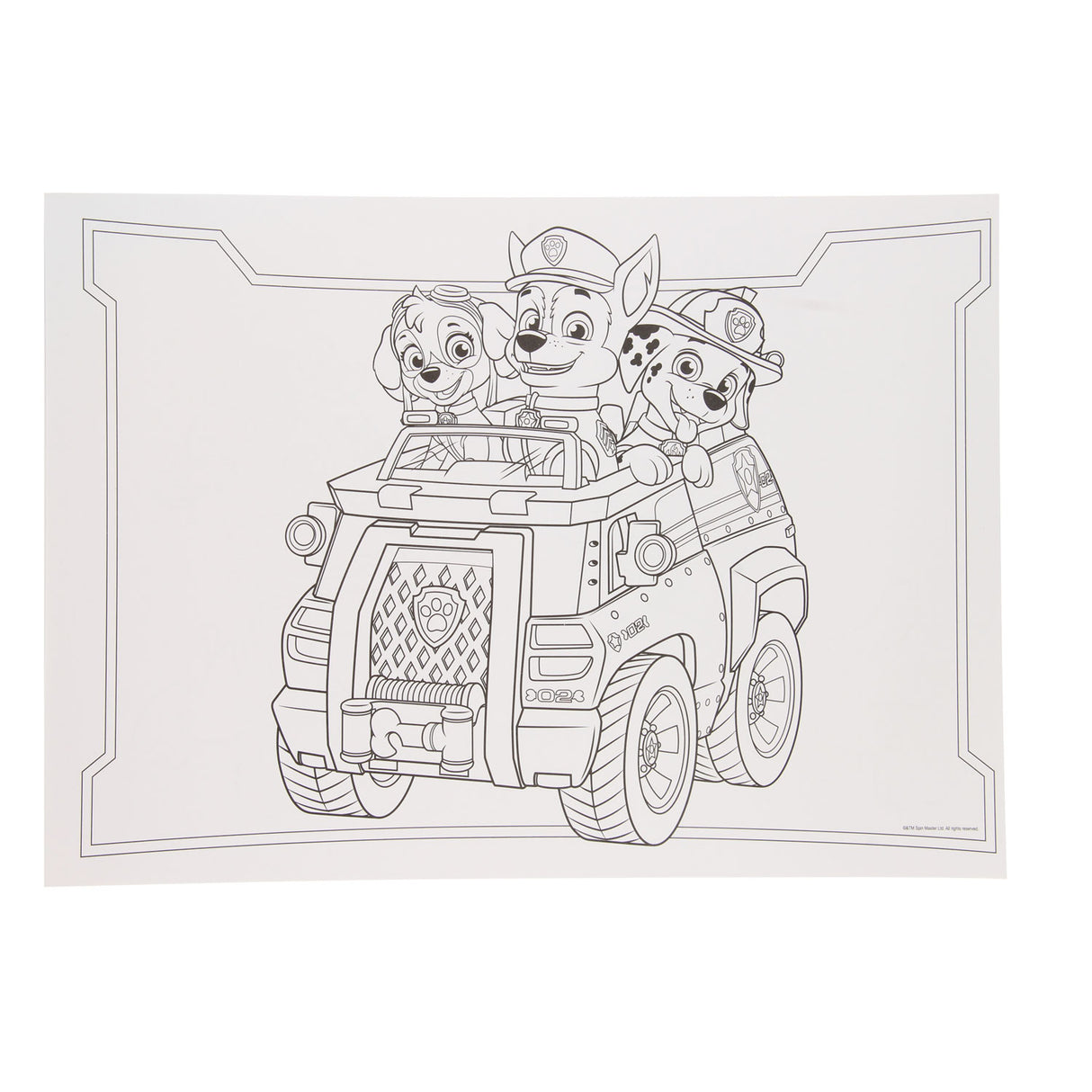 Vinder holland dækkeserviet coaster paw patrulje
