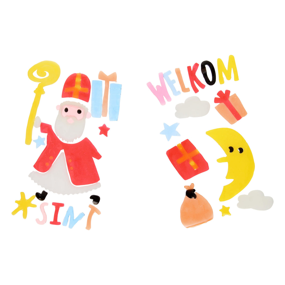 Vinder Holland vinduesklistermærker Sinterklaas fest
