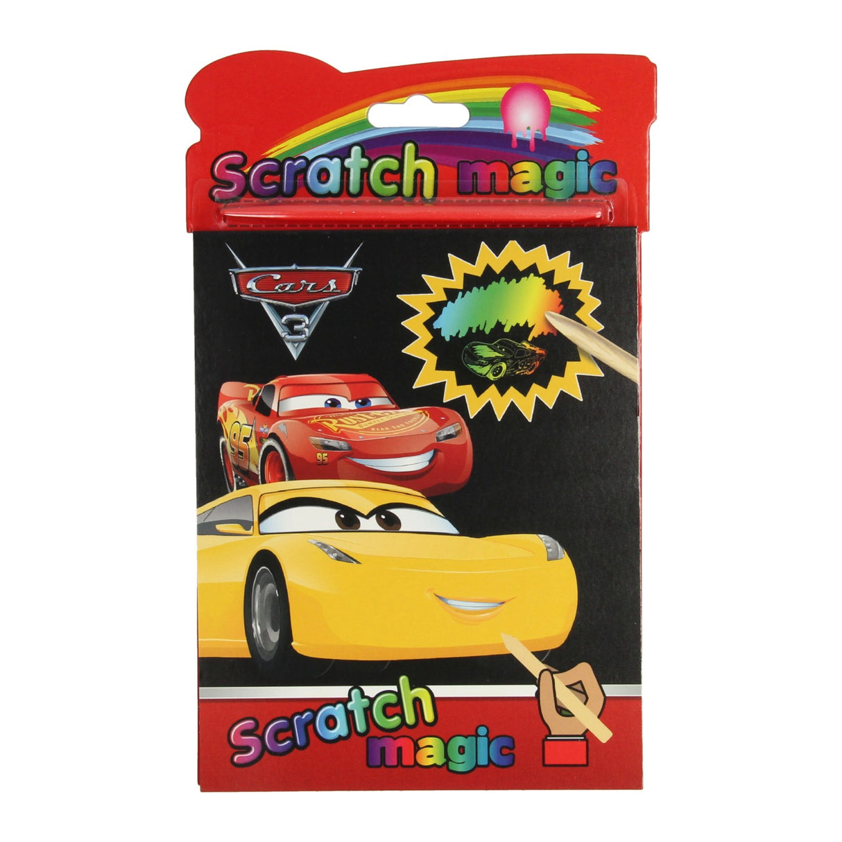 Book Specials Nederland BV Walt Magic Scratch Blok Cars