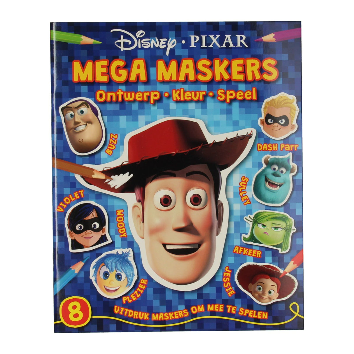 Bogtilbud Holland BV Walt Disney maskebog Disney Pixar