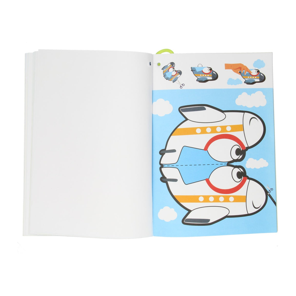 Vinder Holland Cut and Coloring Book med sikker