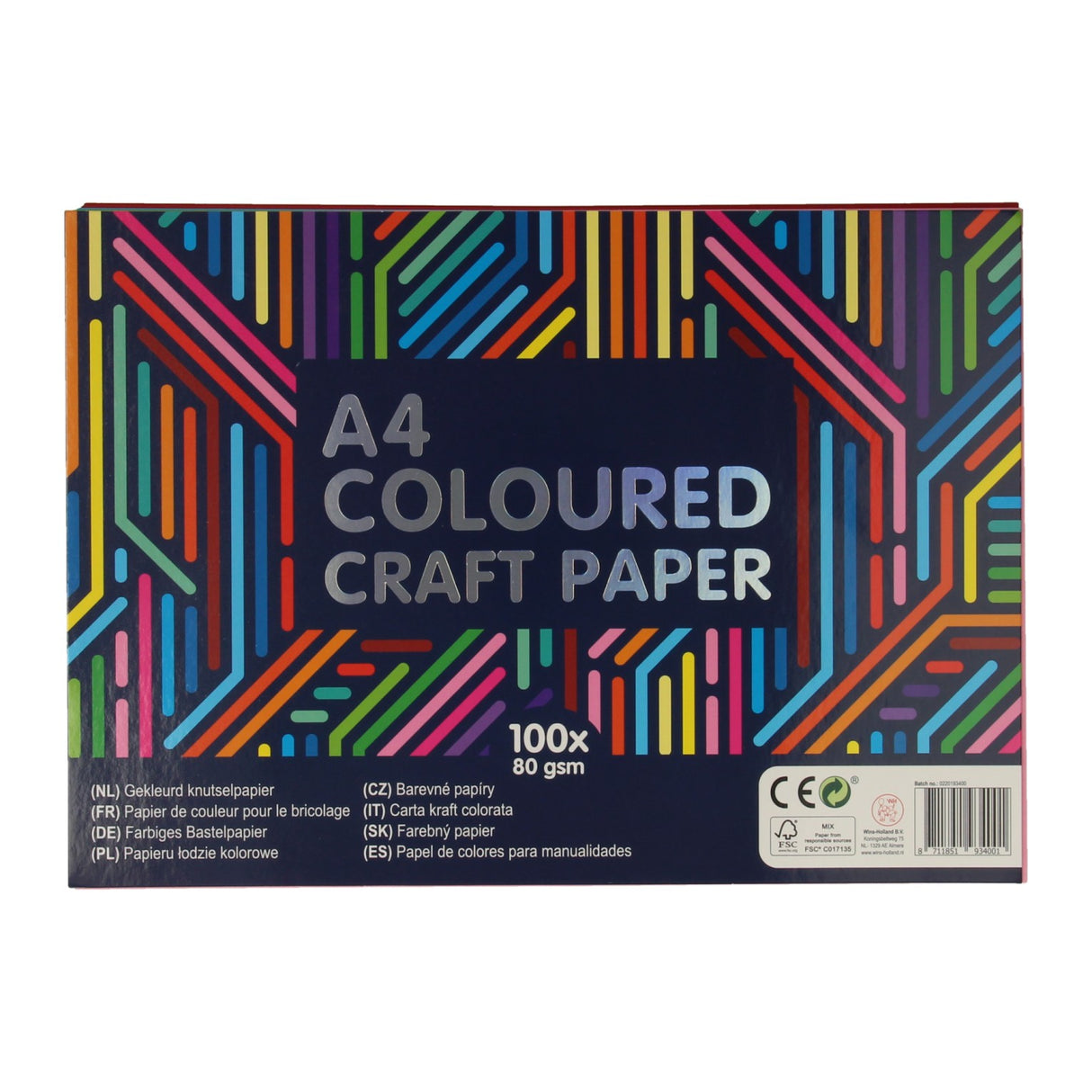 Vinder Holland farvet hobbypapier A4