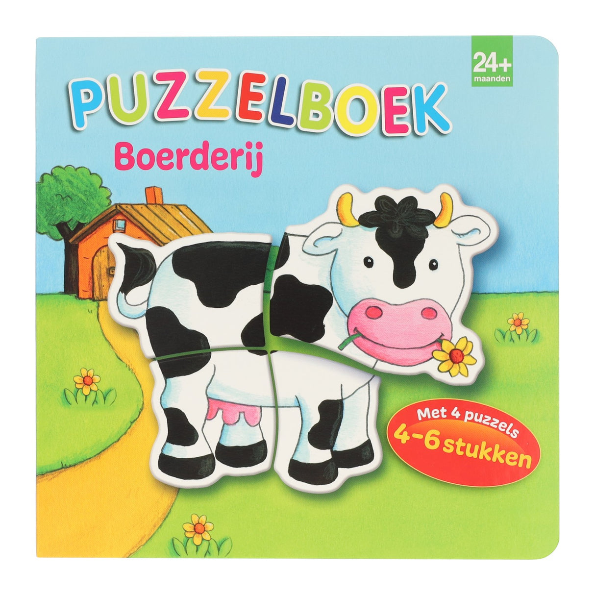 Vinder Holland puslespil bog gård - 4 puslespil