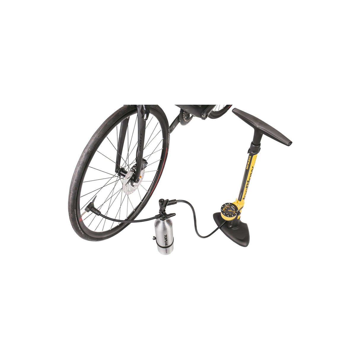 Topeak gulvpumpe tubi booster x