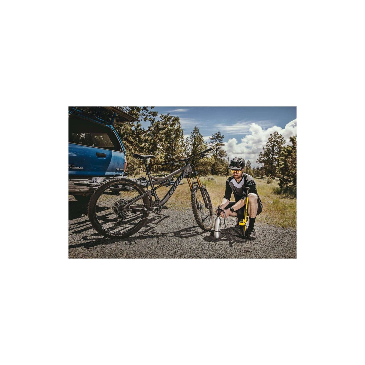 Topeak gulvpumpe tubi booster x