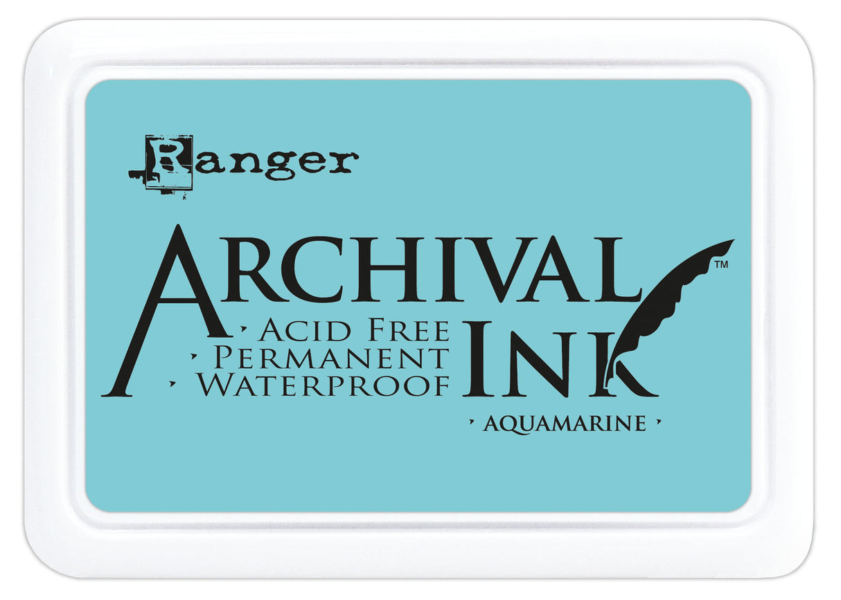 Ranger ink ranger • arkivblækpude akvamarin