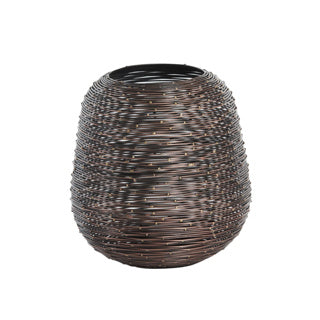 Lys levende lanterne esira antik kobberfarvet 18 cm