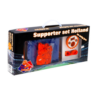 Supporter sæt Holland 30 stk | 4 stk
