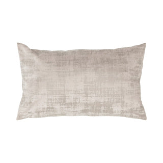 Vintage fløjlspude beige 30x50 cm