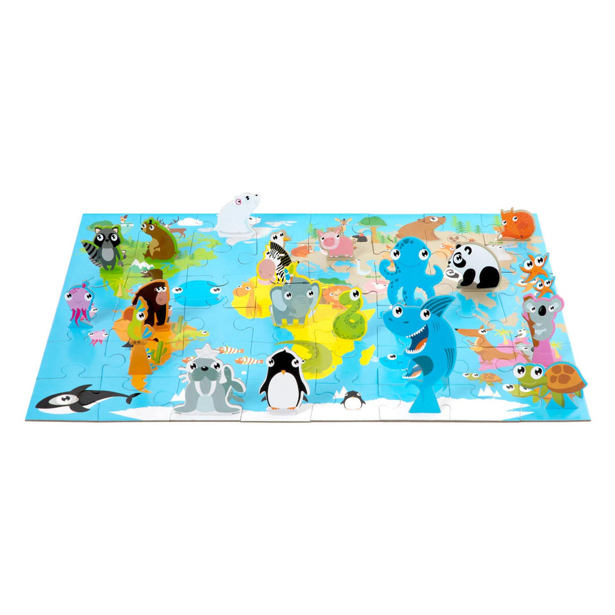 Grafix 3D -puslespil Animals of the World (40x50 cm)