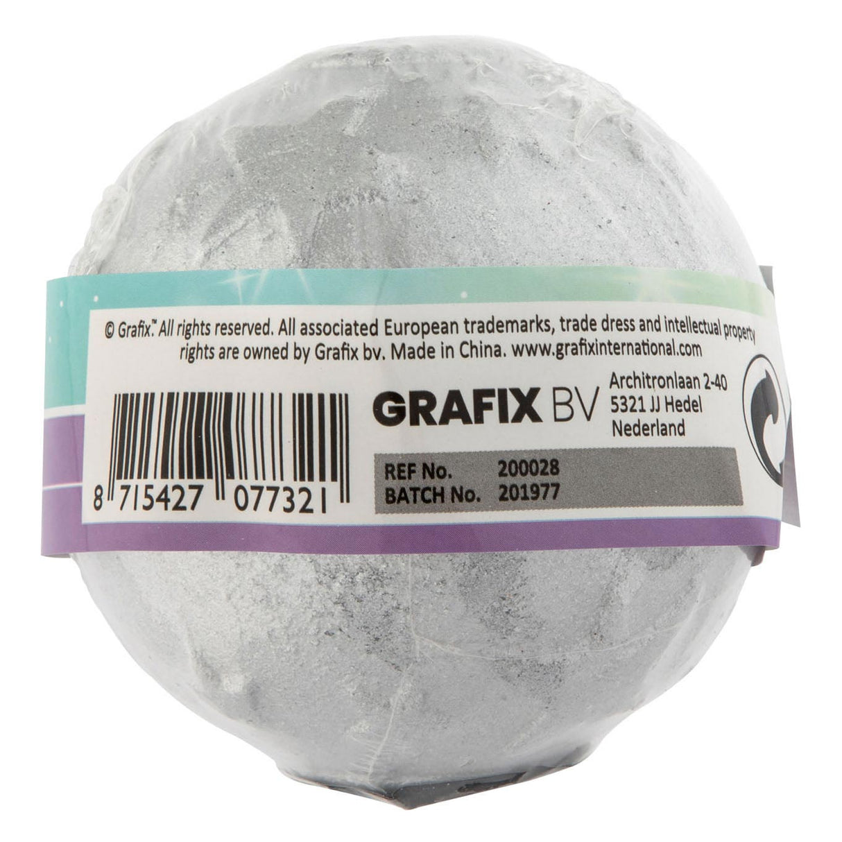 Grafix badebombe - skinnende måne og stjerner