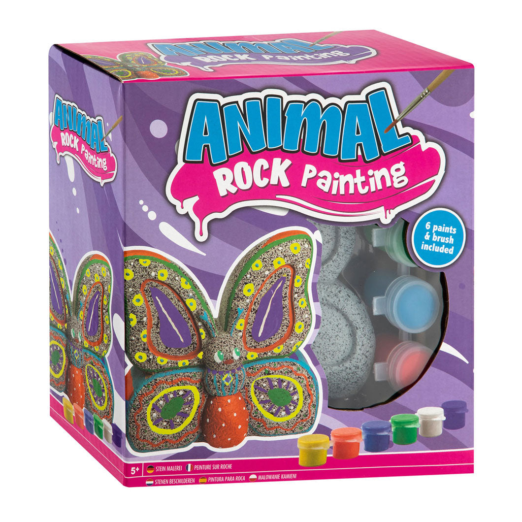 Creative Craft Group Stones Paint Butterfly Paint Set, 8dlg.