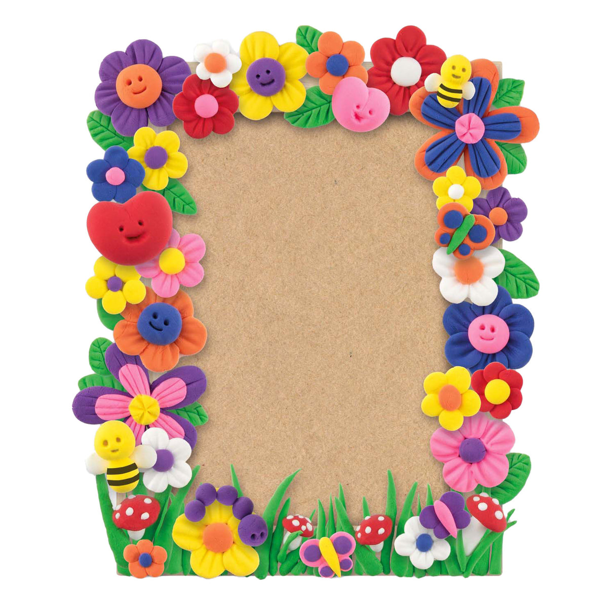 Kreativ håndværksgruppe lav din egen blomsterfotoramme