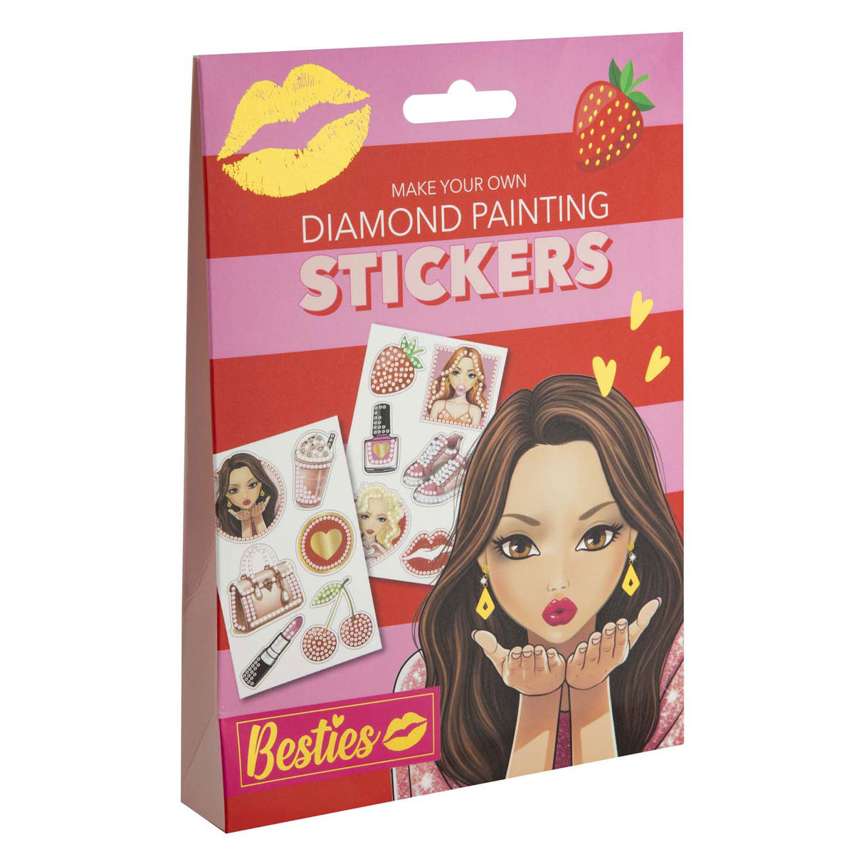 Kreativ håndværksgruppe besties diamantmaleri klistermærker, 12 stk.