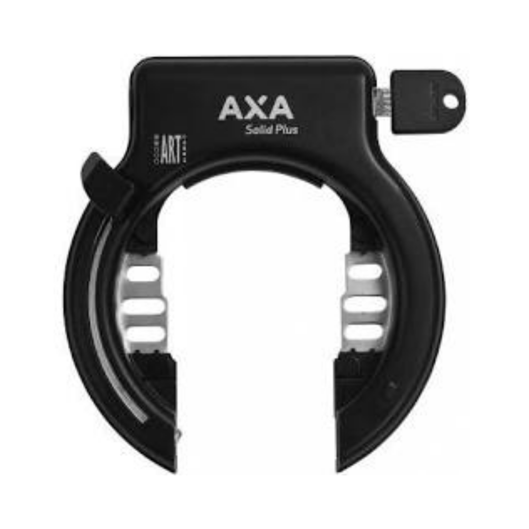 Axa Solid Plus - Art -2 Bicycle Slot, 10 mm, sort