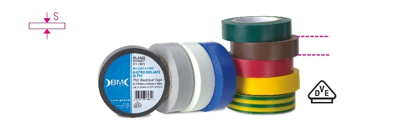 Beta bmesb1510ne-pvc isoleringstape, sort - bmesb1510ne