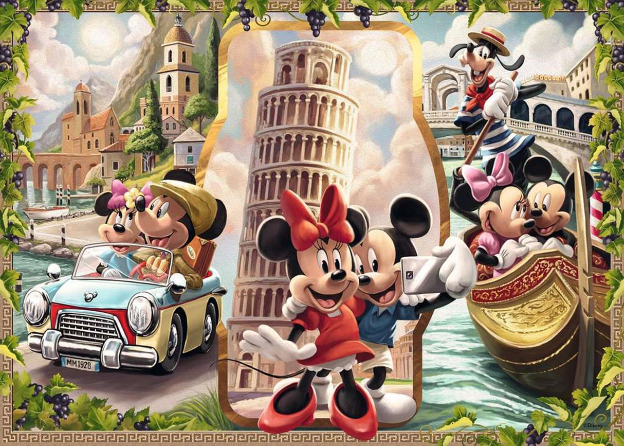 Ravensburger – 12000498 – puslespil – 1000 brikker – mickey mouse