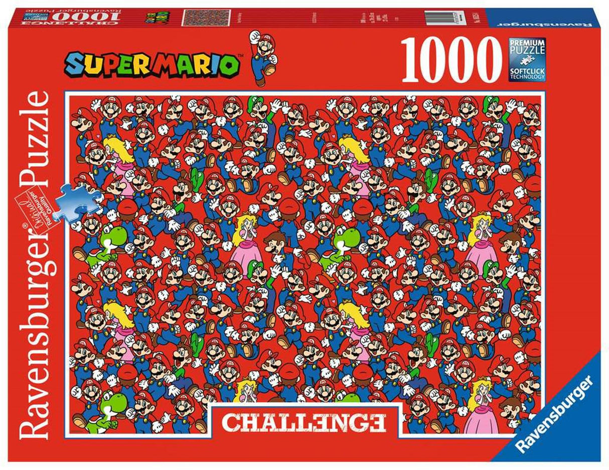 Ravensburger puslespil super mario 1000 stk
