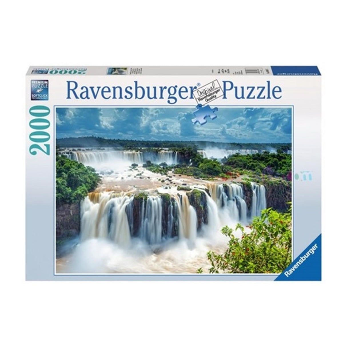 Ravensburger puslespil vandfald af iguazu, Brasilien 2000 brikker