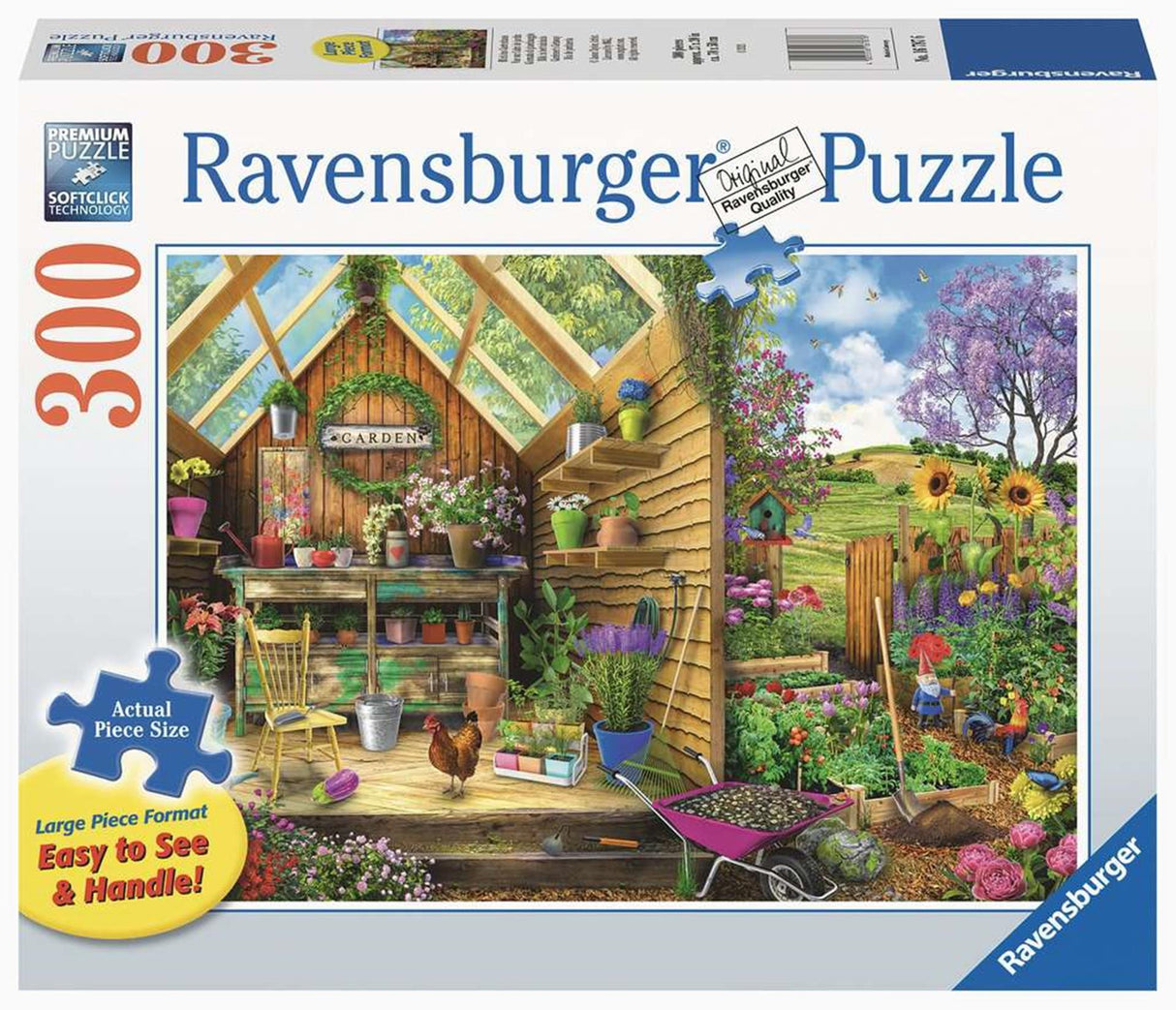 Ravensburger puslespil gartner getaway 300 brikker