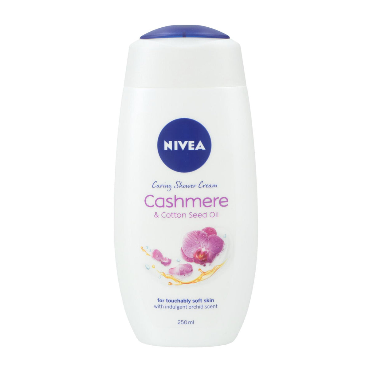 Nivea shower gel kashmir bomuldsfrøolie 250ml