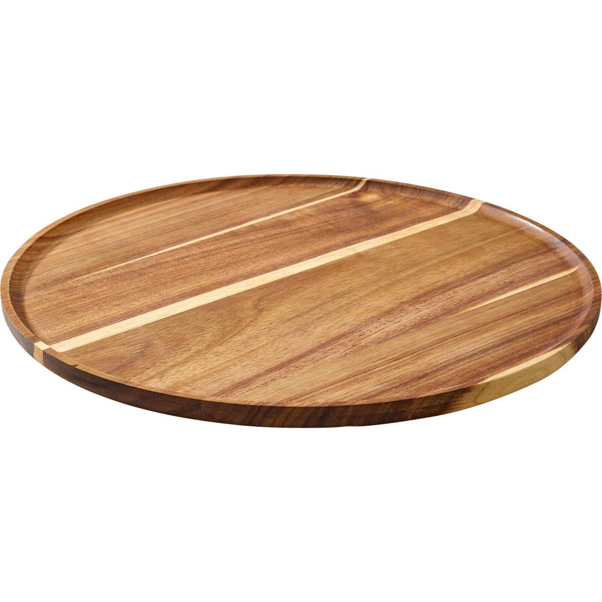 Excellent houseware serveerplank acacia ã˜35x1,5cm