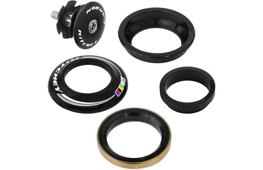 Ritchey - wcs press fit headset øvre 7,3 mm top cap sort