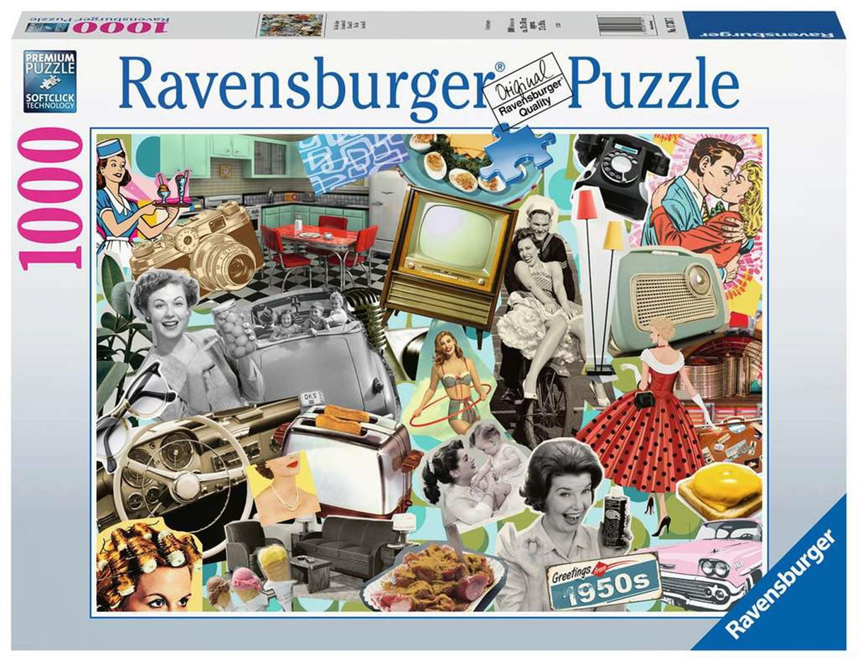 Ravensburger 50'er puslespil 1000 stk