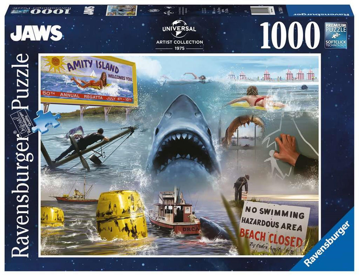 Ravensburger puslespil kæber - puslespil - 1000 brikker