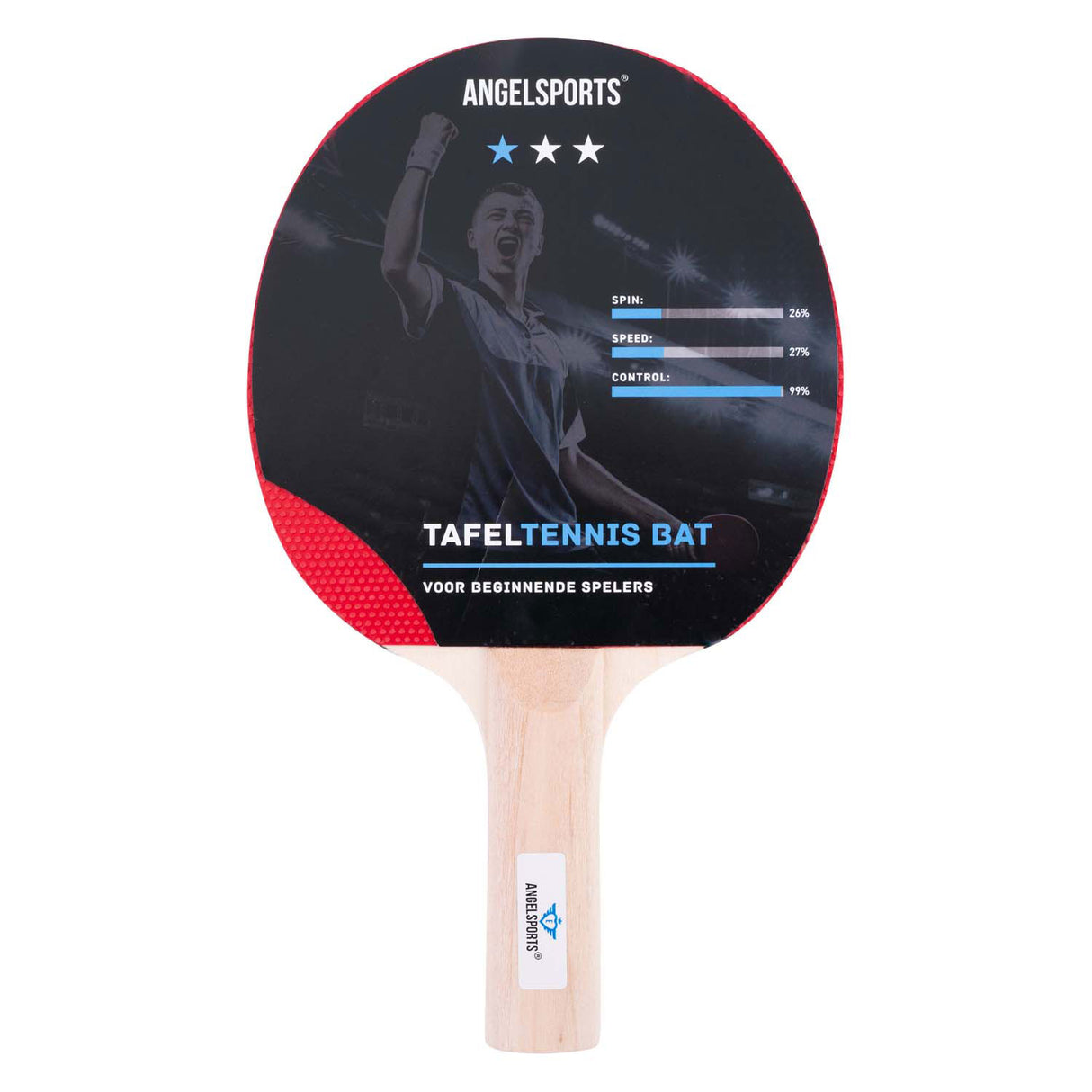 Engelhart bordtennisbat 1 stjerne